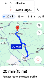 Map Screen Shot